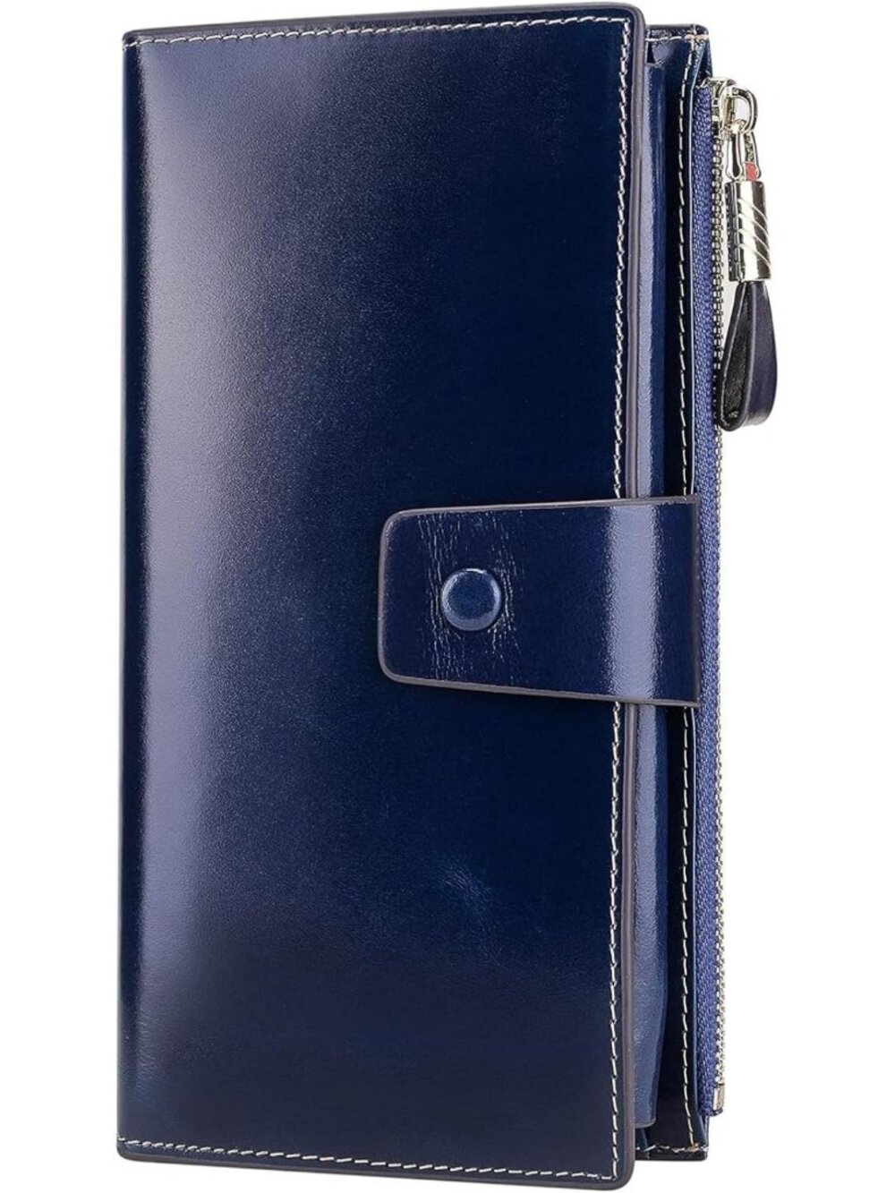 Luxury Genuine Leather Wallet Clutch | RFID Blocking, Large Capacity Card Holder
